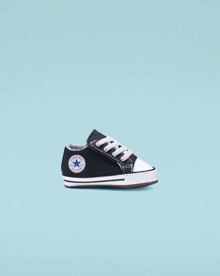 Girls' Converse Chuck Taylor All Star Cribster Easy-On High Top Shoes Black / Beige White | AU 169C0X